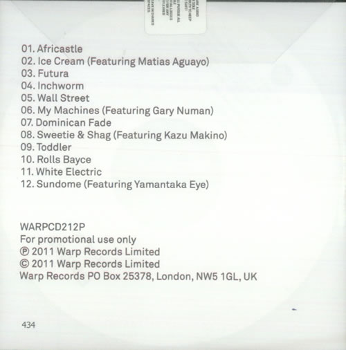 Battles Gloss Drop CD-R acetate US BS5CRGL542297