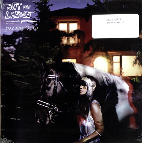 Bat For Lashes Fur And Gold US vinyl LP album (LP record) (473997)
