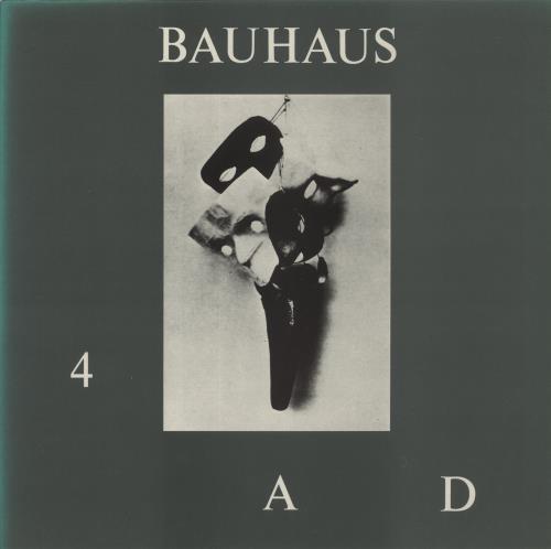 Bauhaus 4.A.D. - VG vinyl LP album (LP record) UK BAULPAD883727