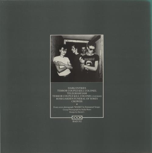 Bauhaus 4.A.D. - VG vinyl LP album (LP record) UK BAULPAD883727