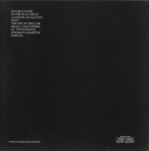 Bauhaus In A Flat Field - EX - Utopia Pressing vinyl LP album (LP record) UK BAULPIN878264