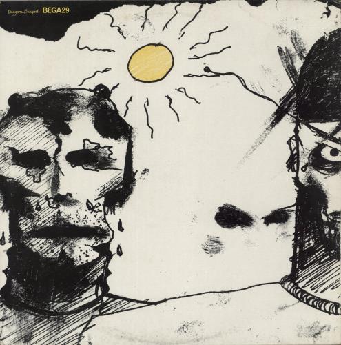 Bauhaus Mask [Blue Text] vinyl LP album (LP record) UK BAULPMA107814