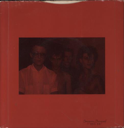 Bauhaus The Passion Of Lovers + Insert 7" vinyl single (7 inch record / 45) UK BAU07TH08418