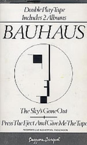Bauhaus The Sky's Gone Out/Press The Eject And Give Me The Tape cassette album UK BAUCLTH298020