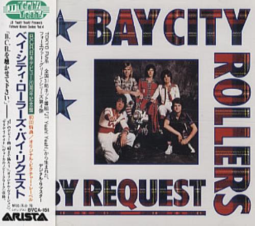 Bay City Rollers By Request CD album (CDLP) Japanese BAYCDBY321601