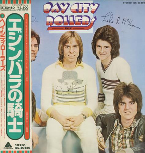 Bay City Rollers Rollin' vinyl LP album (LP record) Japanese BAYLPRO383111