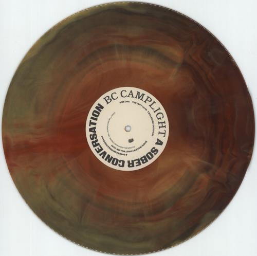 BC Camplight A Sober Conversation - Sunburst Marbled Vinyl vinyl LP album (LP record) UK 2XALPAS879348