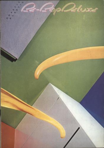 Be Bop Deluxe Drastic Plastic tour programme UK BEPTRDR164981