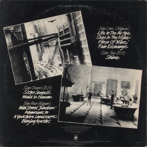 Be Bop Deluxe Live In The Air Age - VG 2-LP vinyl record set (Double LP Album) US BEP2LLI849732