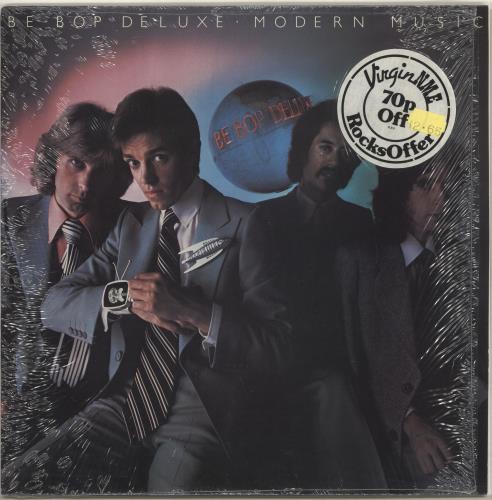 Be Bop Deluxe Modern Music - shrink vinyl LP album (LP record) UK BEPLPMO725505