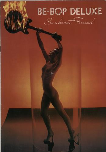 Be Bop Deluxe Sunburst Finish + Ticket Stub tour programme UK BEPTRSU648658