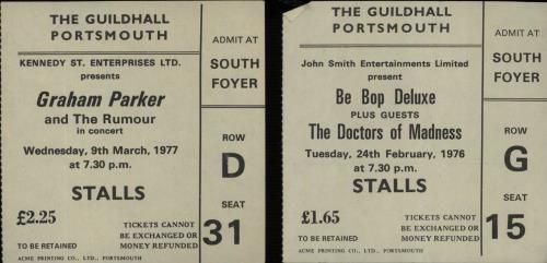 Be Bop Deluxe Sunburst Finish + Ticket Stub tour programme UK BEPTRSU648658