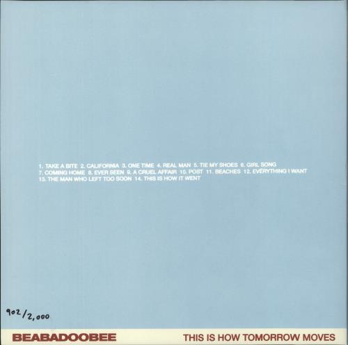 Beabadoobee This Is How Tomorrow Moves - Light Blue & Clear Split Vinyl + Poster vinyl LP album (LP record) UK 4GILPTH870194