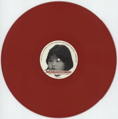 Beabadoobee This Is How Tomorrow Moves - Red Vinyl + Poster - Autographed vinyl LP album (LP record) UK 4GILPTH881066
