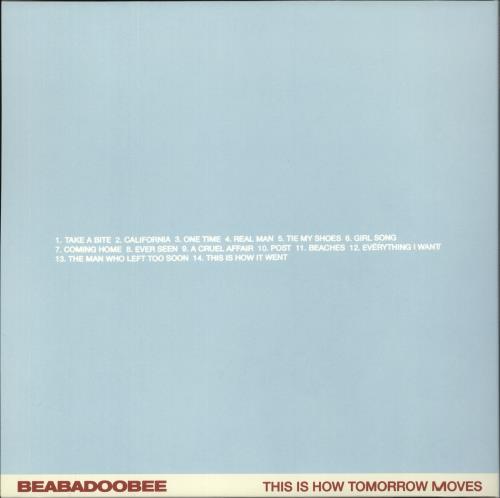Beabadoobee This Is How Tomorrow Moves - Red Vinyl + Poster - Autographed vinyl LP album (LP record) UK 4GILPTH881066