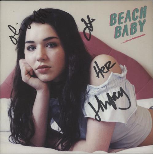 Beach Baby Ladybird - Autographed 7" vinyl single (7 inch record / 45) UK O7A07LA682328