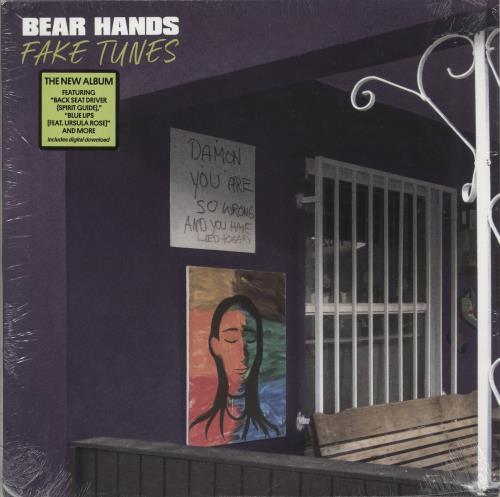 Bear Hands Fake Tunes - Shrink vinyl LP album (LP record) US H4ELPFA879482