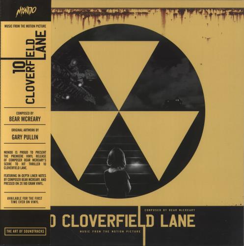 Bear McCreary 10 Cloverfield Lane [Music From The Motion Picture] - Red w/ Silver Stripe Vinyl 2-LP vinyl record set (Double LP Album) US 7FN2LCL856971