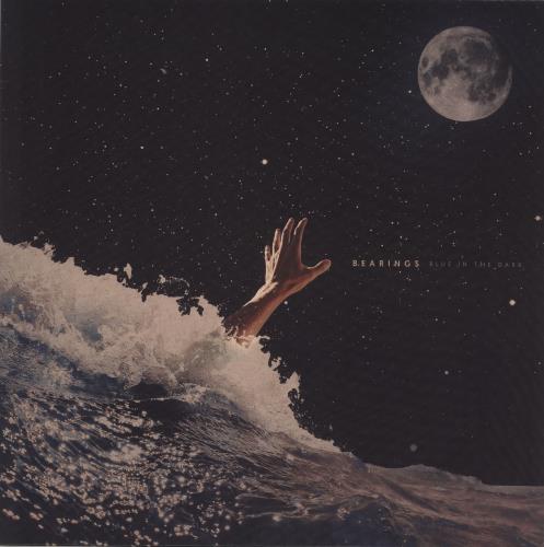 Bearings Blue In The Dark - Gold and Sea Green Galaxy Vinyl vinyl LP album (LP record) US 6FDLPBL865301