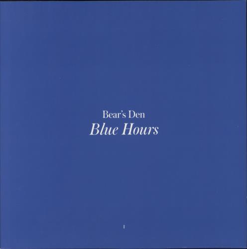 Bear's Den Blue Hours - Blue Swirl Vinyl vinyl LP album (LP record) UK F6ALPBL871779