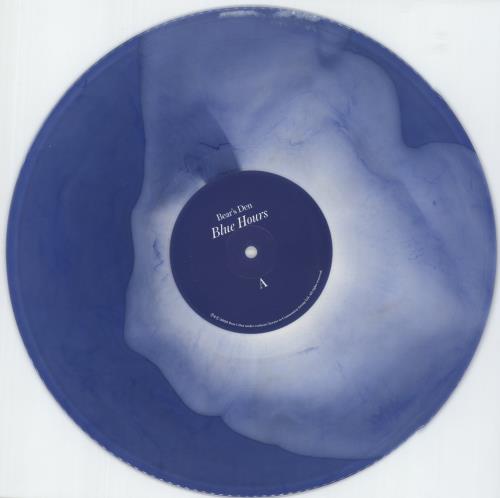 Bear's Den Blue Hours - Blue Swirl Vinyl vinyl LP album (LP record) UK F6ALPBL871779