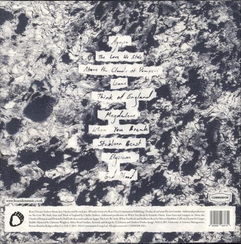 Bear's Den Islands - Blue & Clear Vinyl + Autographed Print vinyl LP album (LP record) UK F6ALPIS879069