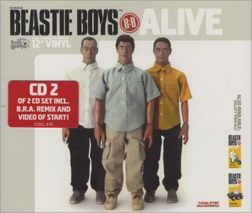 Beastie Boys Alive 2-CD single set (Double CD single) UK BEA2SAL148380