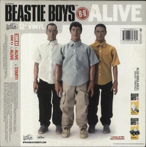 Beastie Boys Alive 10" vinyl single (10 inch record) UK BEA10AL148444