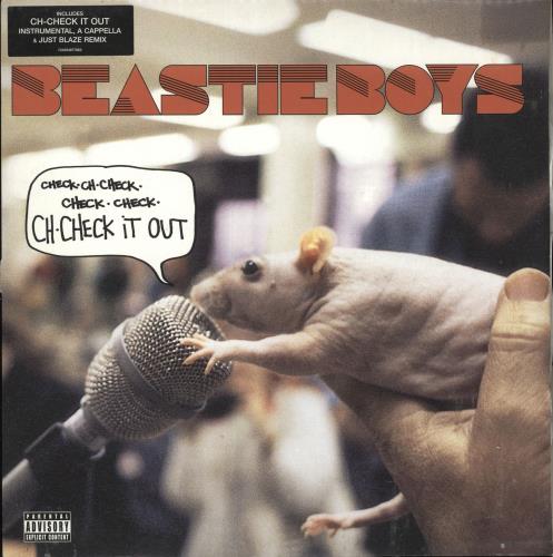 Beastie Boys Ch-Check It Out 12" vinyl single (12 inch record / Maxi-single) UK BEA12CH287073