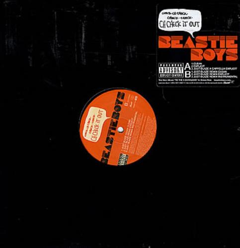 Beastie Boys Ch-Check It Out 12" vinyl single (12 inch record / Maxi-single) US BEA12CH293637