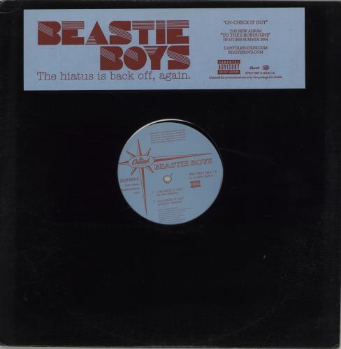 Beastie Boys Ch-Check It Out 12" vinyl single (12 inch record / Maxi-single) US BEA12CH660205