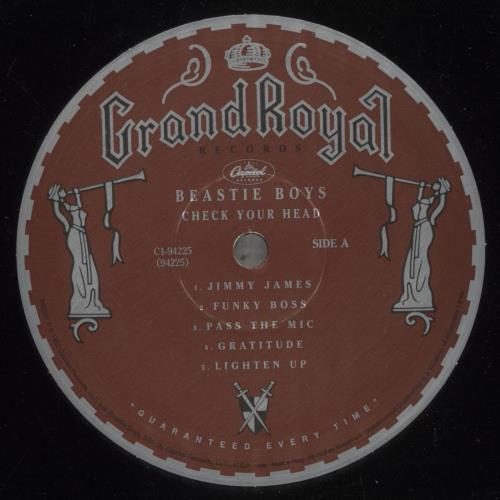 Beastie Boys Check Your Head - 180gm 2-LP vinyl record set (Double LP Album) US BEA2LCH887902