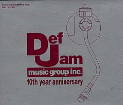 Beastie Boys Def Jam Music Group Ten Year Anniversary 4-CD album set US BEA4CDE252227
