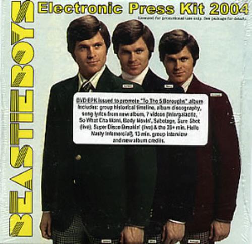 Beastie Boys Electronic Press Kit 2004 - PAL DVD UK BEADDEL291188