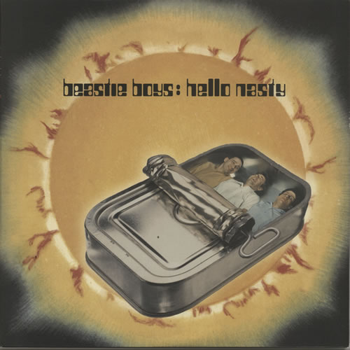 Beastie Boys Hello Nasty - Gold Vinyl 2-LP vinyl record set (Double LP Album) US BEA2LHE625081