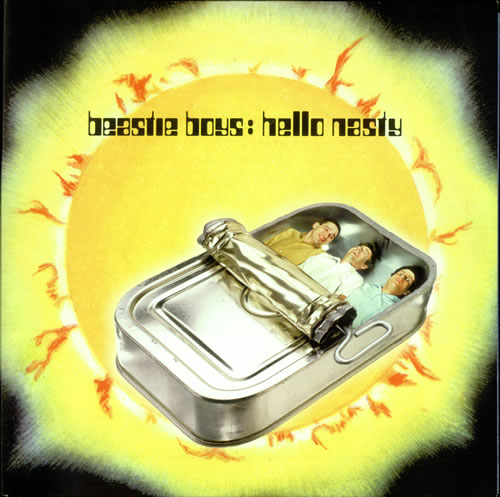 Beastie Boys Hello Nasty 2-LP vinyl record set (Double LP Album) UK BEA2LHE116186