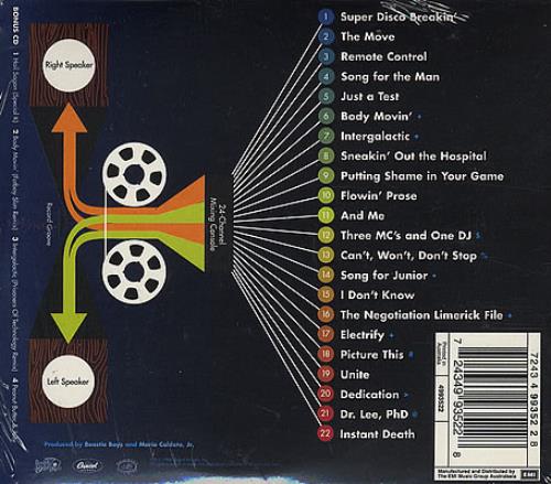 Beastie Boys Hello Nasty 2 CD album set (Double CD) Australian BEA2CHE132129