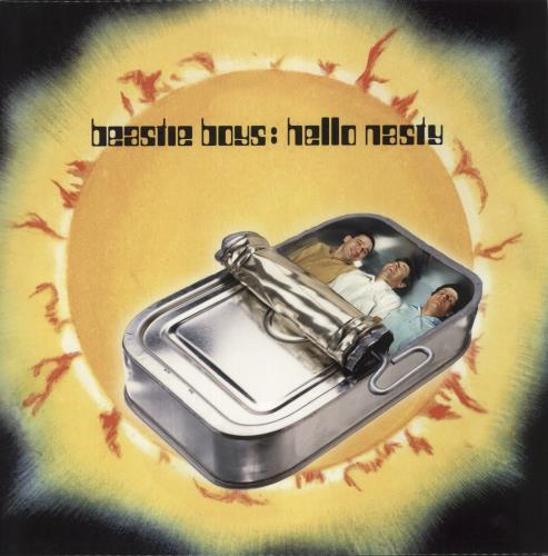 Beastie Boys Hello Nasty 2-LP vinyl record set (Double LP Album) US BEA2LHE866511