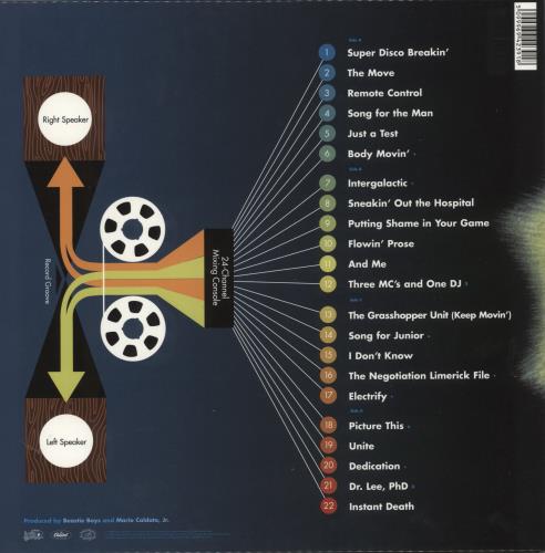 Beastie Boys Hello Nasty 2-LP vinyl record set (Double LP Album) US BEA2LHE866511