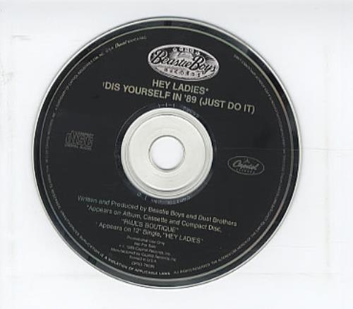 Beastie Boys Hey Ladies CD single (CD5 / 5") US BEAC5HE49174