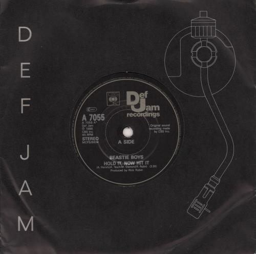 Beastie Boys Hold It, Now Hit It 7" vinyl single (7 inch record / 45) UK BEA07HO61241