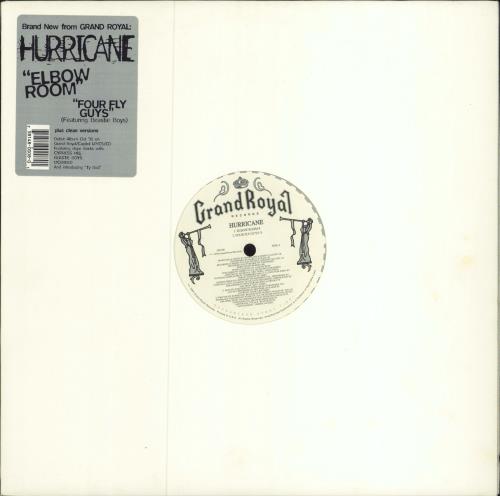 Beastie Boys Hurricane - Elbow Room / Four Fly Guys 12" vinyl single (12 inch record / Maxi-single) US BEA12HU787788
