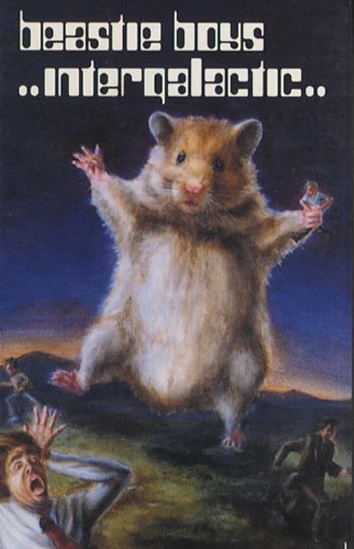 Beastie Boys Intergalactic cassette single UK BEACMIN273555