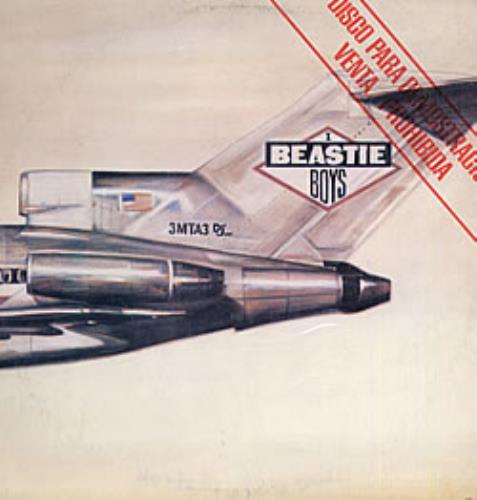 Beastie Boys Licenciados Para Enfermer vinyl LP album (LP record) Argentinean BEALPLI236500