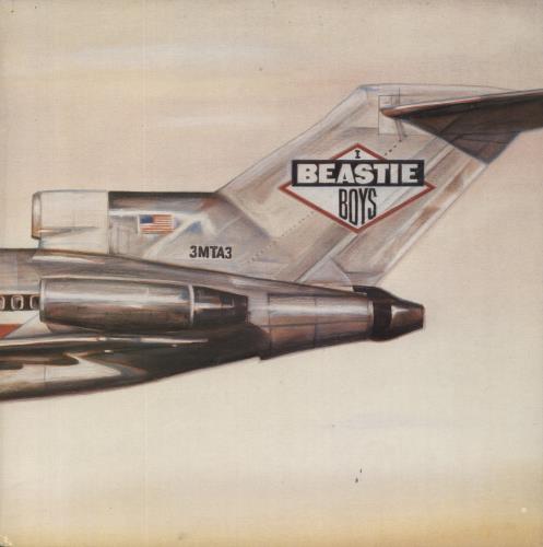 Beastie Boys Licensed To Ill + Poster vinyl LP album (LP record) UK BEALPLI606348