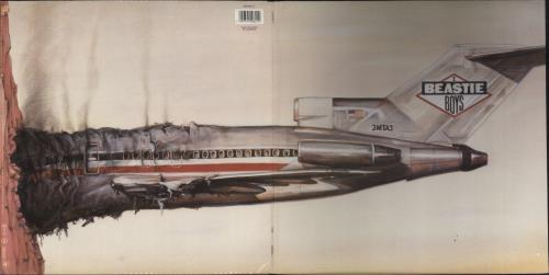 Beastie Boys Licensed To Ill + Poster vinyl LP album (LP record) UK BEALPLI606348