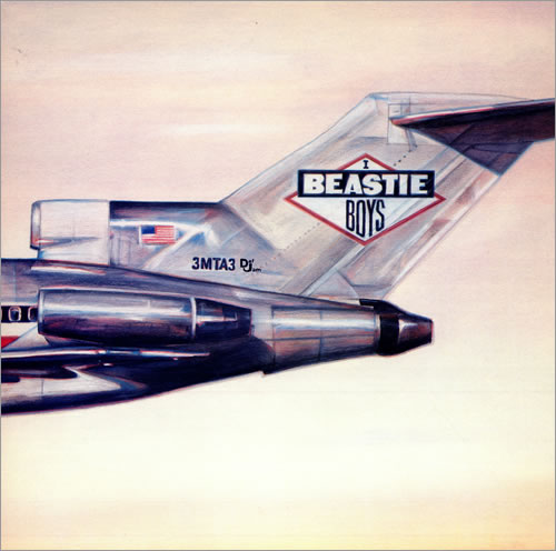 Beastie Boys Licensed To Ill - Gold Promo Stamped vinyl LP album (LP record) US BEALPLI48700