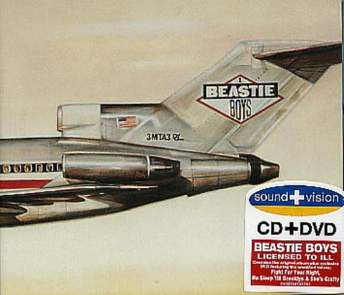 Beastie Boys Licensed To Ill 2-disc CD/DVD set UK BEA2DLI300071
