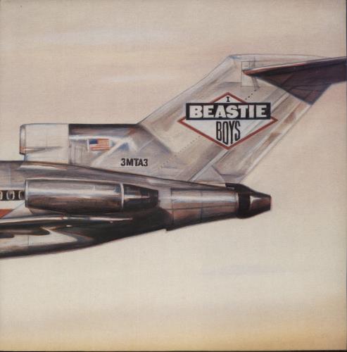 Beastie Boys Licensed To Ill vinyl LP album (LP record) UK BEALPLI866202