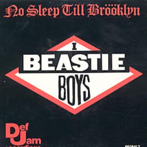 Beastie Boys No Sleep Till Brooklyn 7" vinyl single (7 inch record / 45) Dutch BEA07NO48900